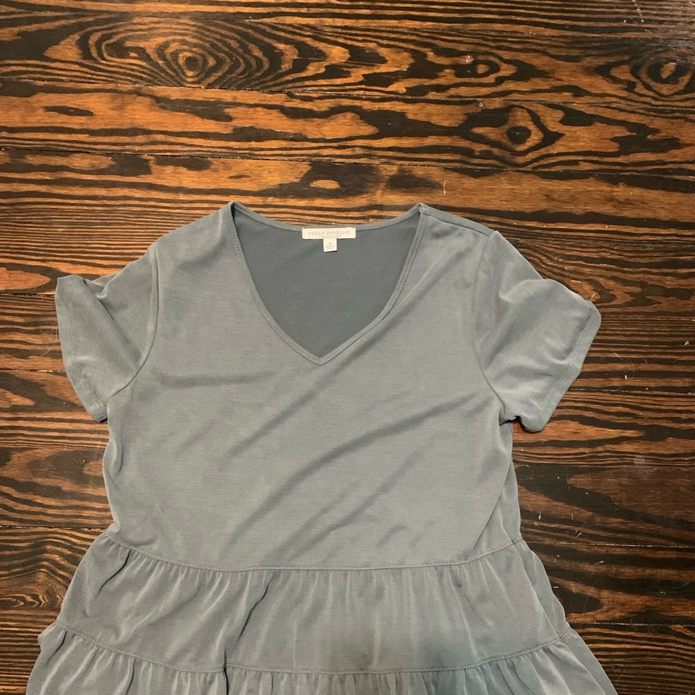 trendy babydoll blouse size medium